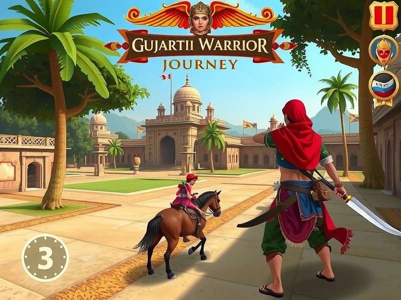 Gujarati Warrior Journey character customization